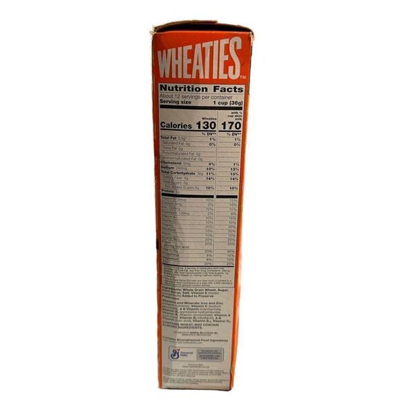 Lebron James Limited Edition Wheaties Collector Cereal Box - Picture 5 of 8